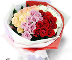 SEVENLERE ÖZEL 51 ADET GÜL  Antalya Asya internetten çiçek satışı 
