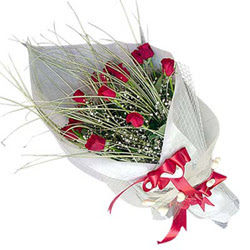  Antalya Asya yurtiçi ve yurtdışı çiçek siparişi  11 adet kirmizi gül buket- Her gönderim için ideal