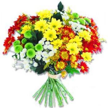 Kir çiçeklerinden buket modeli  Antalya Asya online çiçek gönderme sipariş 