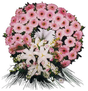 Cenaze çelengi cenaze çiçekleri  Antalya Asya çiçek siparişi vermek 