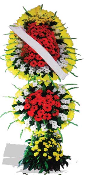 Dügün nikah açilis çiçekleri sepet modeli  Antalya Asya çiçek yolla 