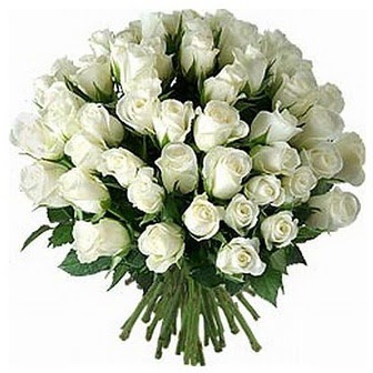 Antalya Asya çiçek servisi , çiçekçi adresleri  33 adet beyaz gül buketi