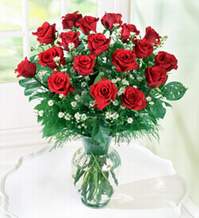  Antalya Asya internetten çiçek satışı  9 adet mika yada vazoda kirmizi güller