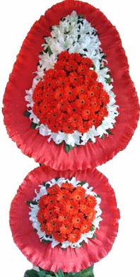  Antalya Asya online çiçek gönderme sipariş  Çift katlı kaliteli düğün açılış sepeti