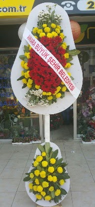 Çift katlı düğün nikah açılış çiçek modeli  Antalya Asya çiçekçi mağazası 