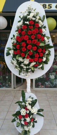 2 katlı nikah çiçeği düğün çiçeği  Antalya Asya çiçek gönderme 