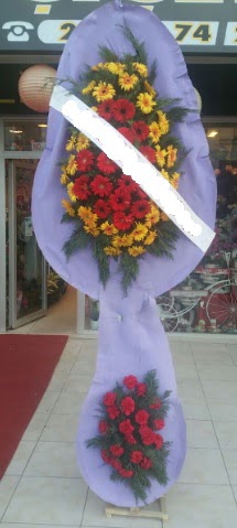 Çift katlı nikah düğüne çiçek modeli  Antalya Asya internetten çiçek siparişi 