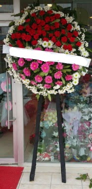 Cenaze çiçek modeli  Antalya Asya internetten çiçek siparişi 