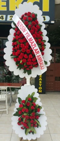 Çift katlı düğün nikah çiçeği modeli  Antalya Asya hediye çiçek yolla 
