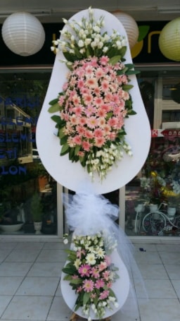 Çift katlı özel şahane sepet çiçeği  Antalya Asya çiçekçi telefonları 