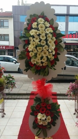Çift katlı düğün açılış çiçeği  Antalya Asya çiçek satışı 
