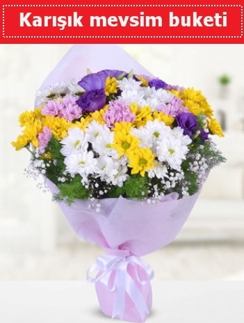 Karışık Kır Çiçeği Buketi  Antalya Asya güvenli kaliteli hızlı çiçek 
